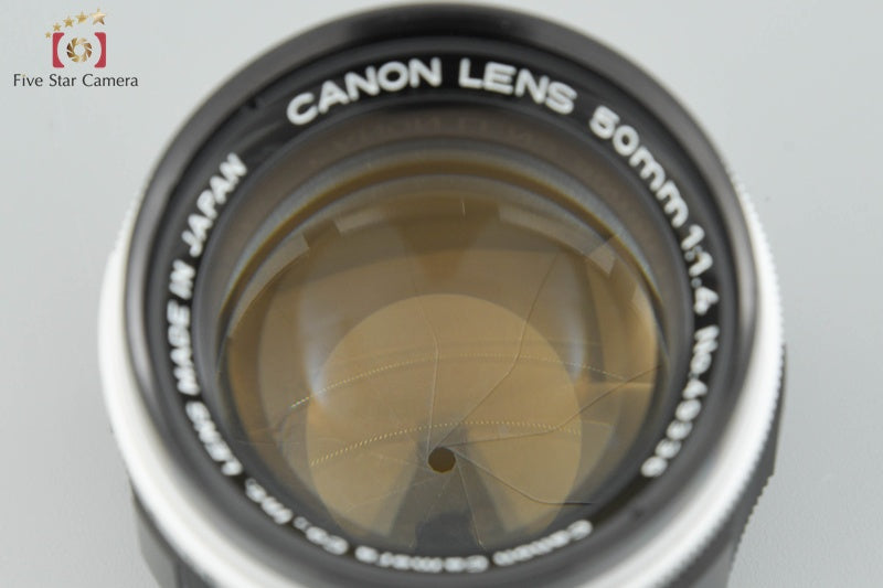 Canon 50mm f/1.4 L39 Leica Thread Mount Lens [Very Good]