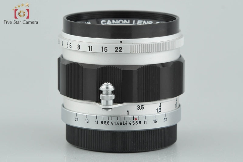 Canon 50mm f/1.4 L39 Leica Thread Mount Lens [Very Good]