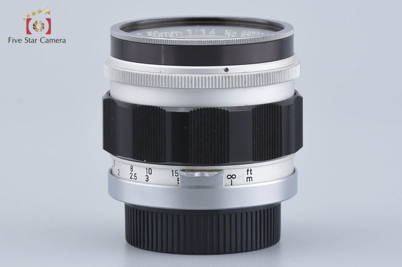 Canon 50mm f/1.4 L39 LTM Leica Thread Mount Lens