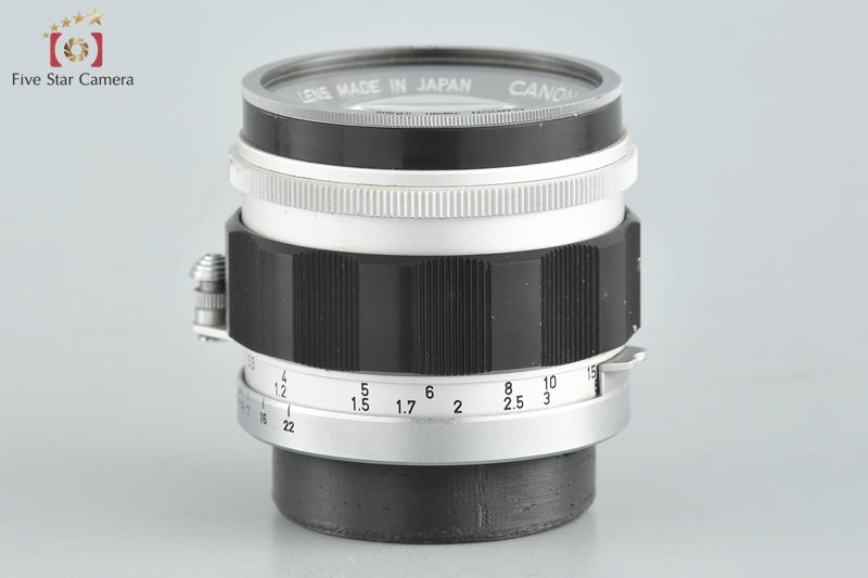 Very Good!! Canon 50mm f/1.4 L39 LTM Leica Thread Mount Lens