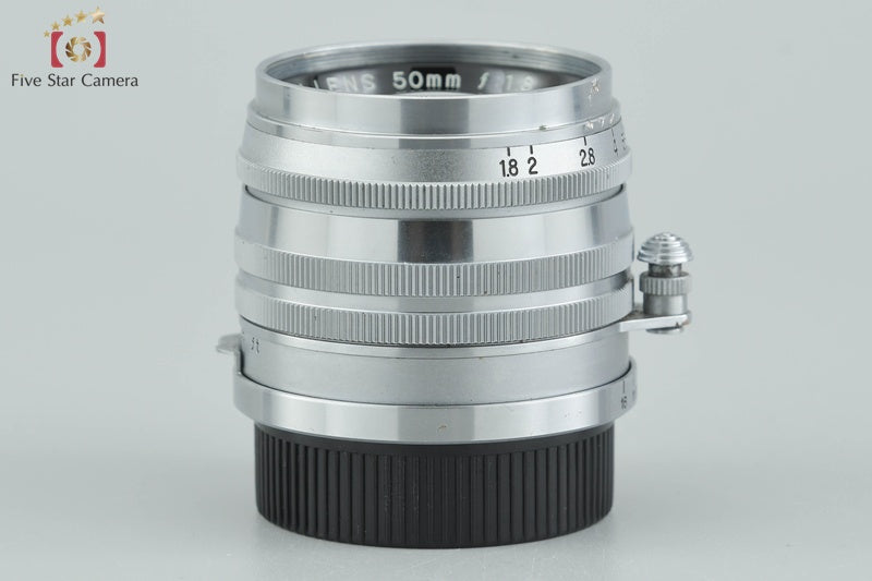Canon 50mm f/1.8 L39 LTM Leica Thread Mount Lens [Very Good]