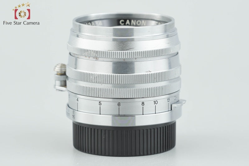 Canon 50mm f/1.8 L39 LTM Leica Thread Mount Lens [Very Good]