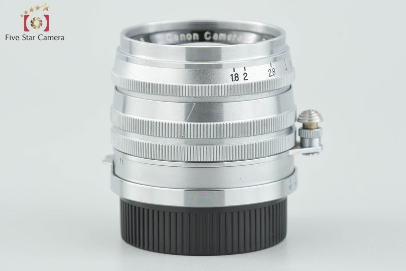 Canon 50mm f/1.8 L39 LTM Leica Thread Mount Lens [Very Good]