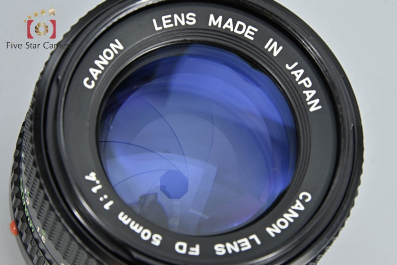 Canon New FD 50mm f/1.4