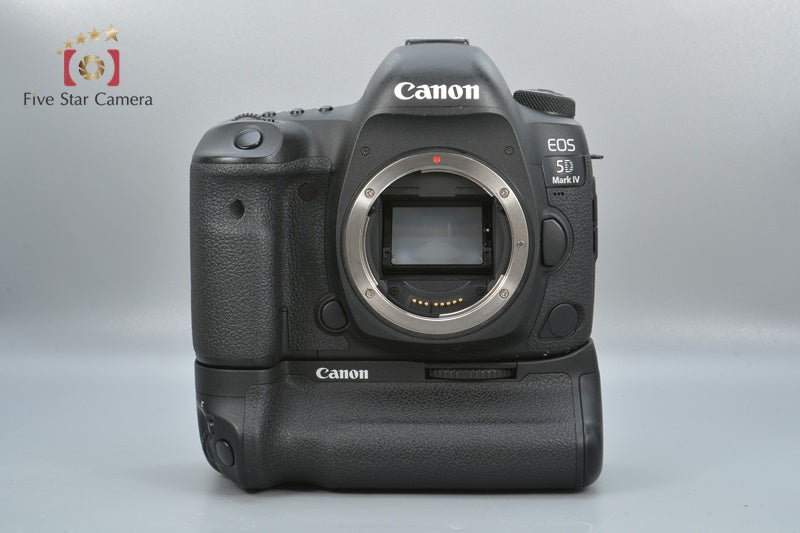 Canon EOS 5D Mark IV 30.4MP DSLR Camera + BG-E20 Battery Grip