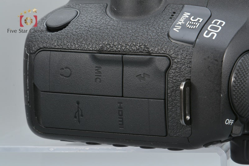 Canon EOS 5D Mark IV 30.4MP DSLR Camera + BG-E20 Battery Grip