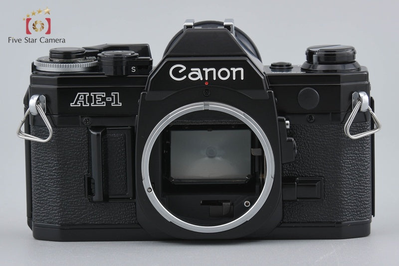 Canon AE-1 Black 35mm SLR Film Camera Body