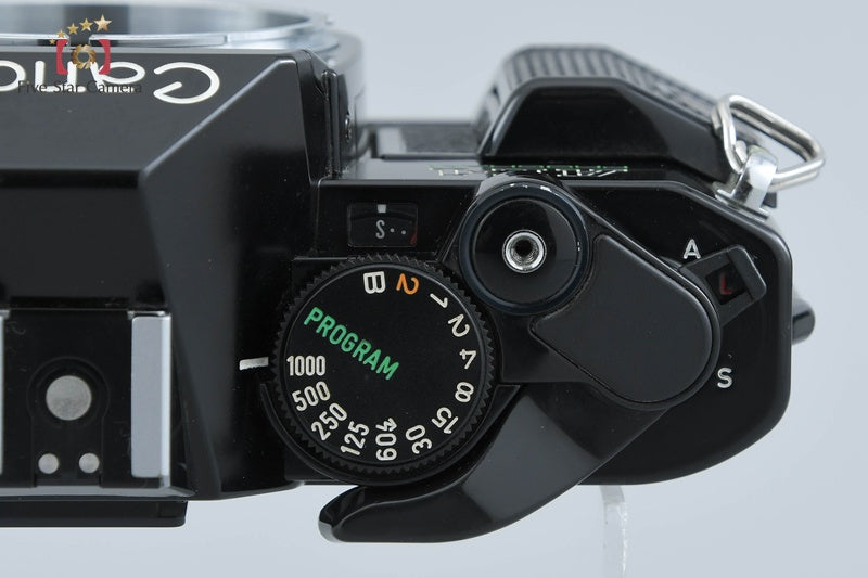 Canon AE-1 PROGRAM Black 35mm SLR Film Camera Body