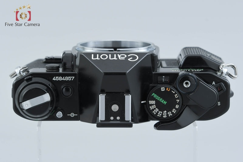 Canon AE-1 PROGRAM Black 35mm SLR Film Camera Body