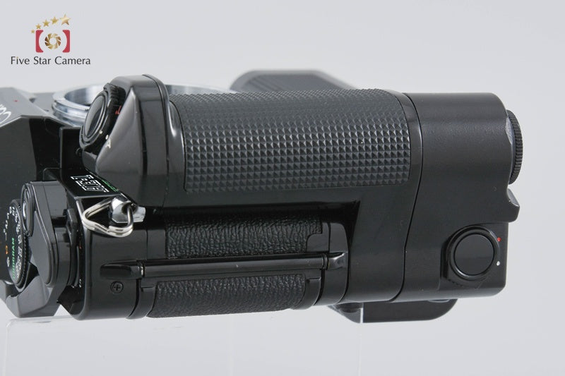 Canon AE-1 PROGRAM Black 35mm SLR Film Camera + MA Motor Drive [Very Good]