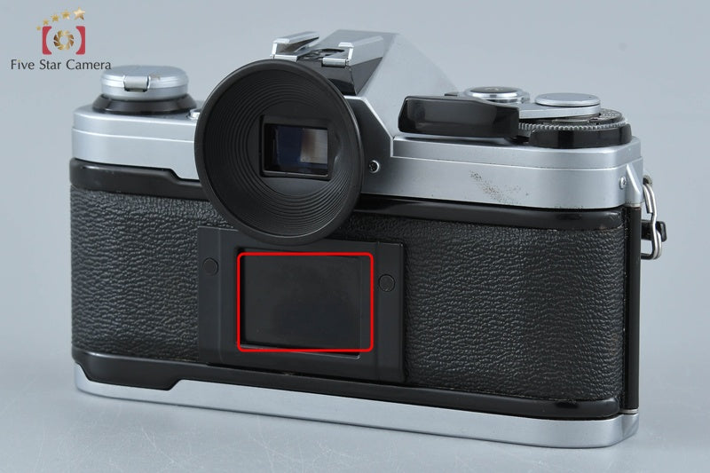 Canon AE-1 Silver 35mm SLR Film Camera Body