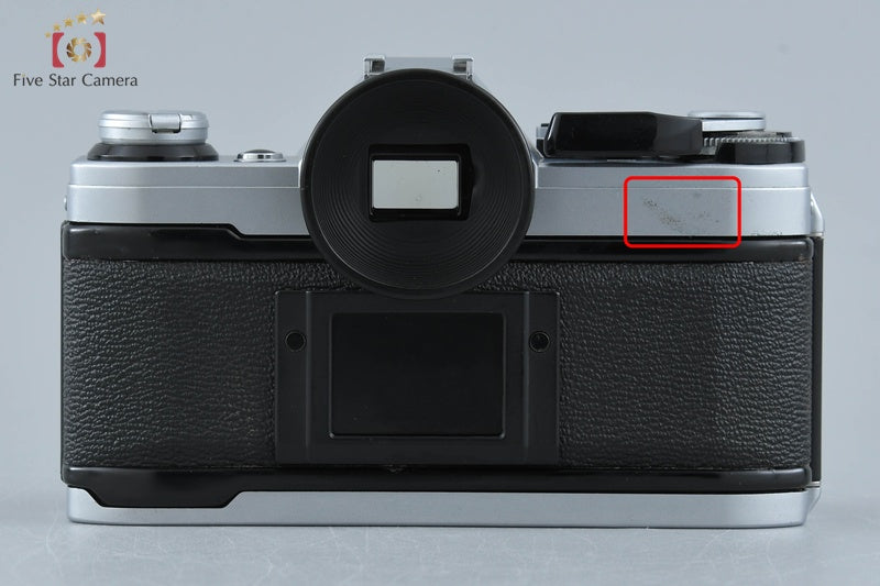 Canon AE-1 Silver 35mm SLR Film Camera Body