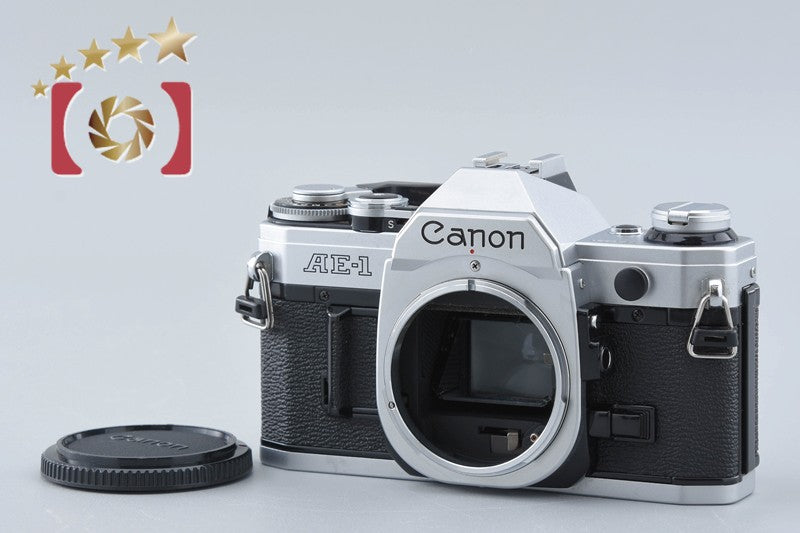 Canon AE-1 Silver 35mm SLR Film Camera Body