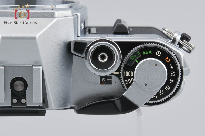 Canon AE-1 Silver 35mm SLR Film Camera + FD 50mm f/1.8 S.C.