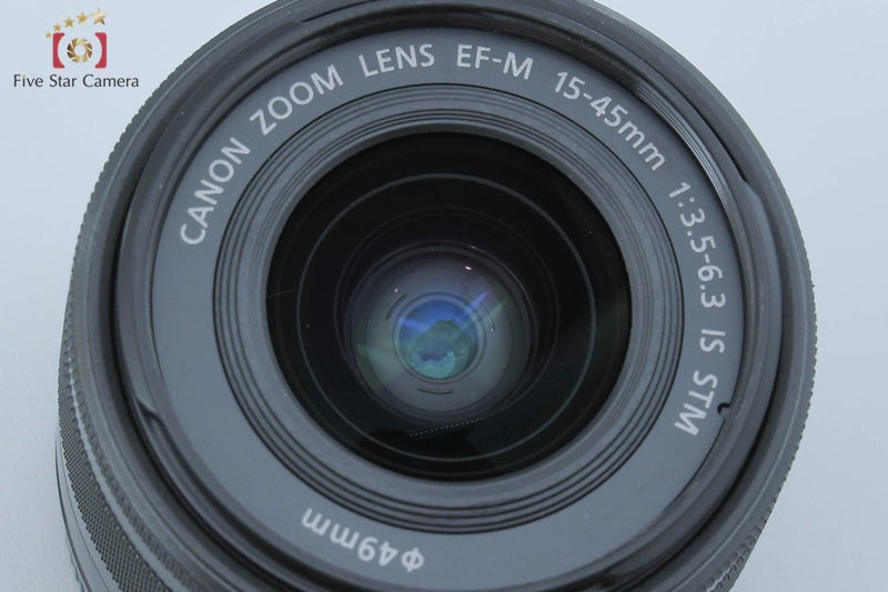 Canon EF-M 15-45mm f/3.5-6.3 IS STM Black [Very Good]