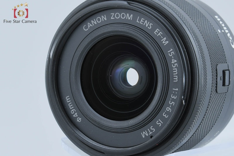 Canon EF-M 15-45mm f/3.5-6.3 IS STM Black [Very Good]
