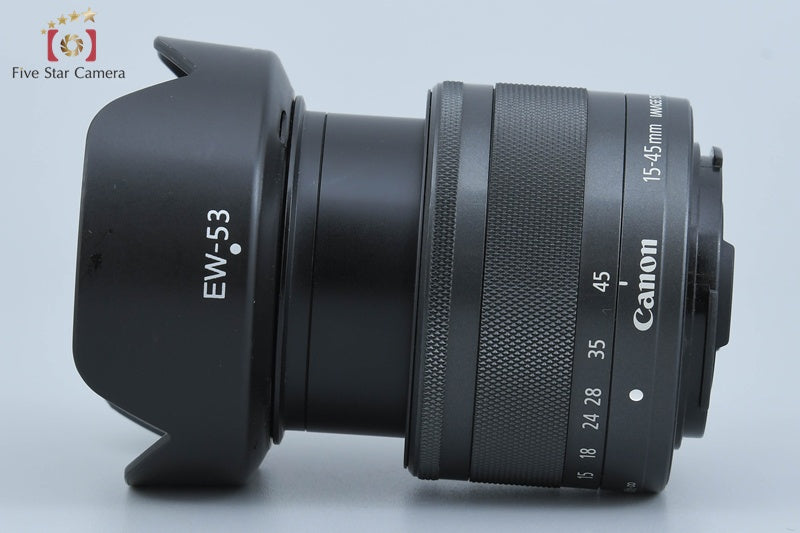 Canon EF-M 15-45mm f/3.5-6.3 IS STM Black [Very Good]