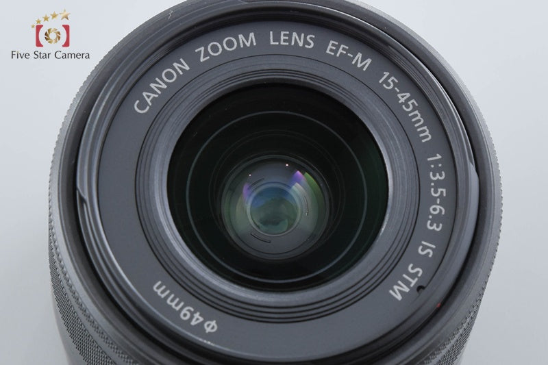Canon EF-M 15-45mm f/3.5-6.3 IS STM Black [Near Mint]