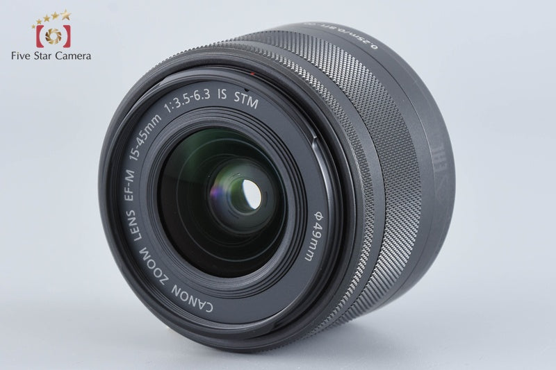 Canon EF-M 15-45mm f/3.5-6.3 IS STM Black [Near Mint]