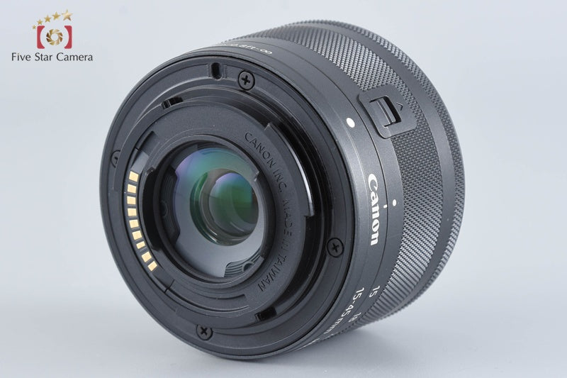 Canon EF-M 15-45mm f/3.5-6.3 IS STM Black [Near Mint]
