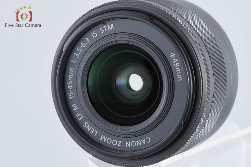 Canon EF-M 15-45mm f/3.5-6.3 IS STM Black [Near Mint]