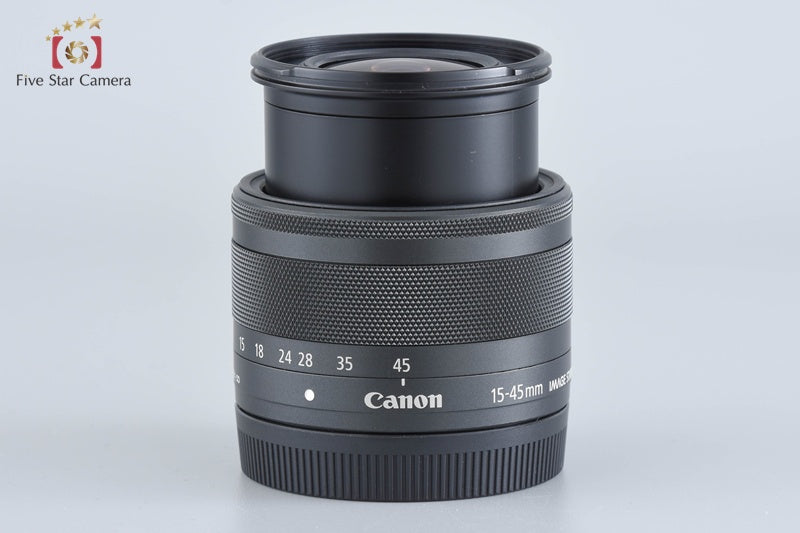 Canon EF-M 15-45mm f/3.5-6.3 IS STM Black [Near Mint]