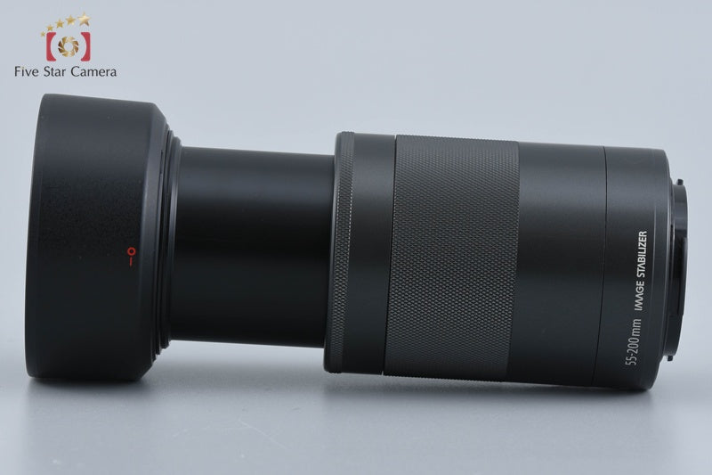 Canon EF-M 55-200mm f/4.5-6.3 IS STM Black