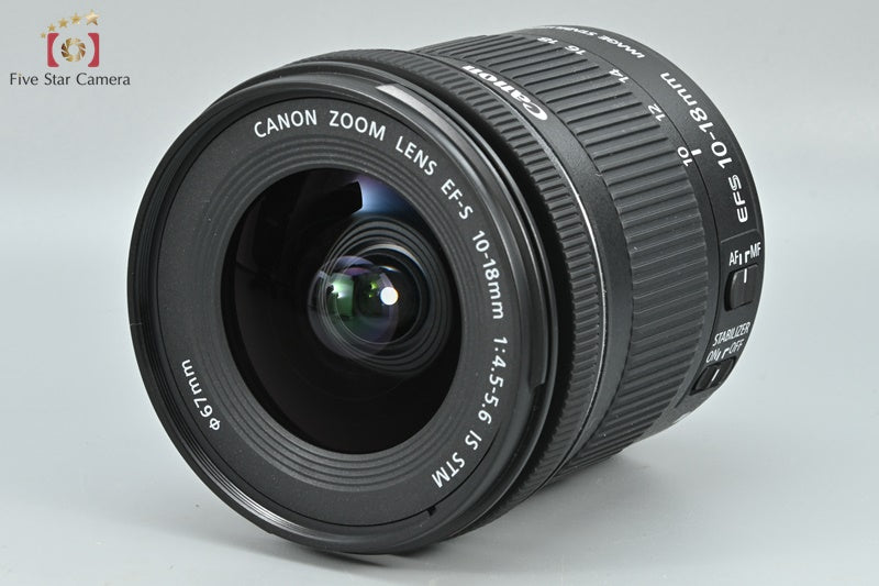 Canon EF-S 10-18mm f/4.5-5.6 IS STM [Excellent] ちな1