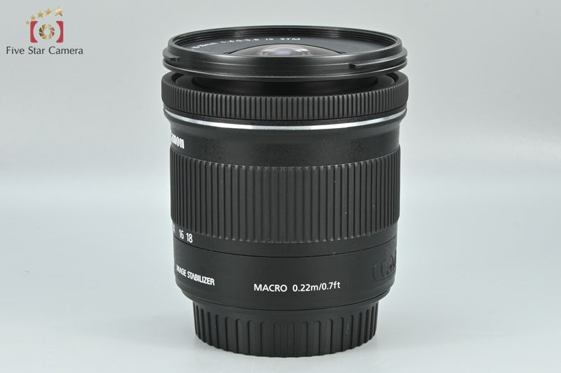 Canon EF-S 10-18mm f/4.5-5.6 IS STM [Excellent] ちな1