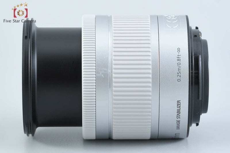 Canon 【中古】Canon キヤノン EF-S 18-55mm f/4-5.6 IS STM シルバー ズームレンズ