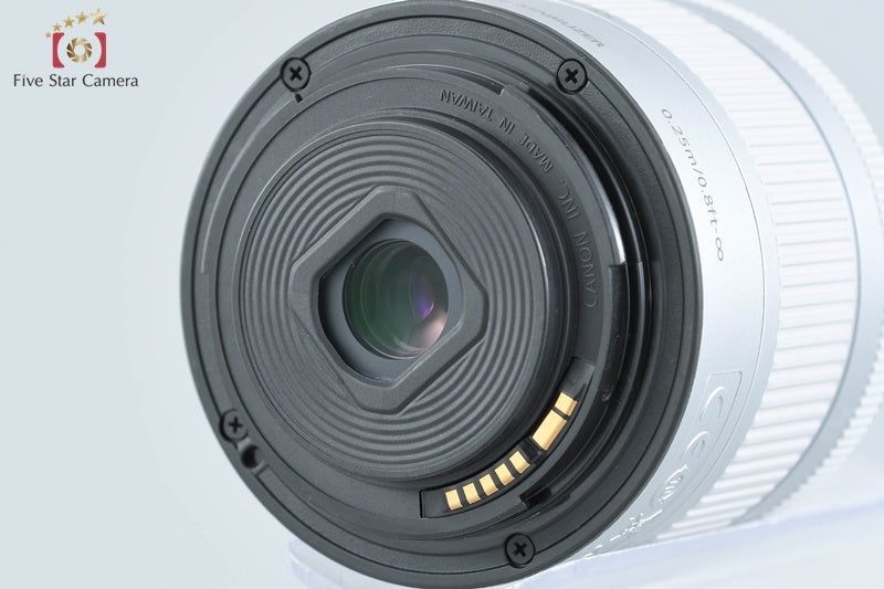 Canon 【中古】Canon キヤノン EF-S 18-55mm f/4-5.6 IS STM シルバー ズームレンズ