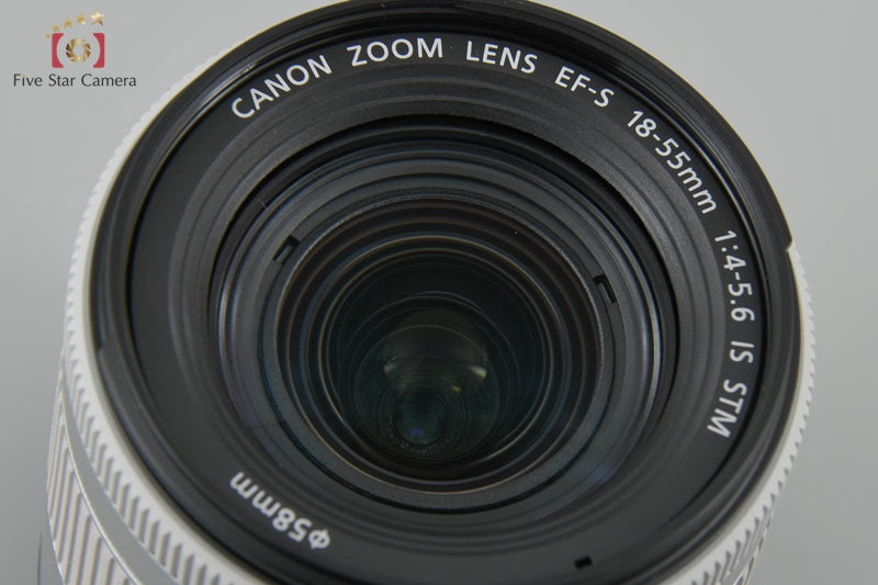 Near Mint!! Canon EF-S 18-55mm f/4-5.6 IS STM Silver