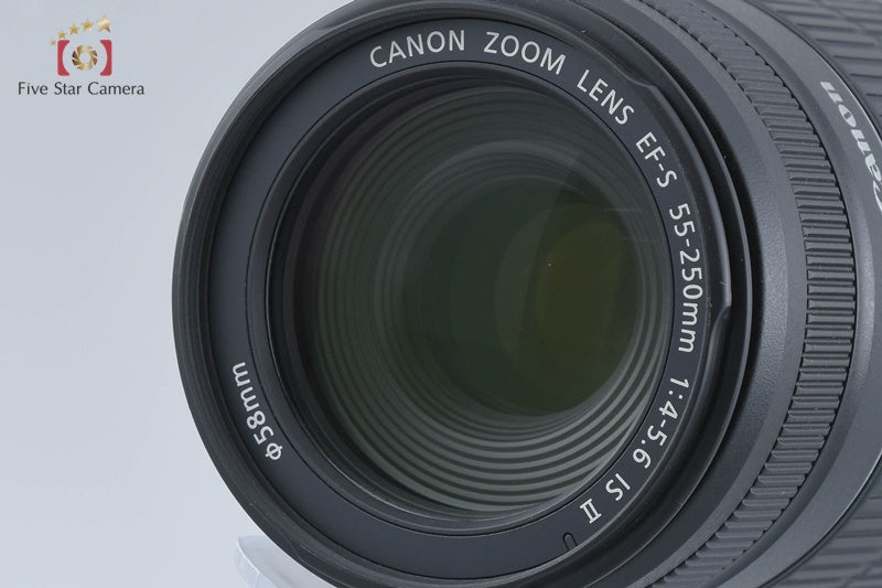 Canon EF-S 55-250mm f/4-5.6 IS II