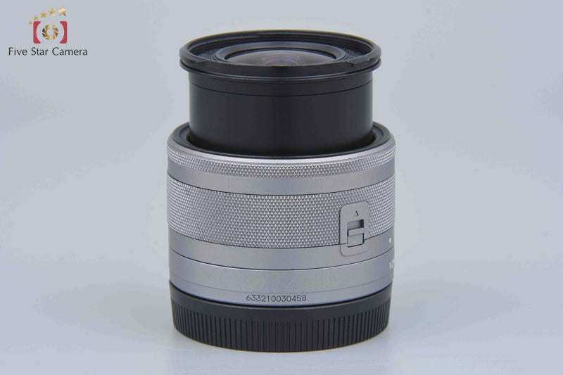 Very Good!! Canon EF-M 15-45mm f/3.5-6.3 IS STM Silver