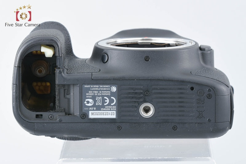 Canon EOS 6D 20.2 MP Full Frame Digital SLR Camera + BG-E13 Battery Grip