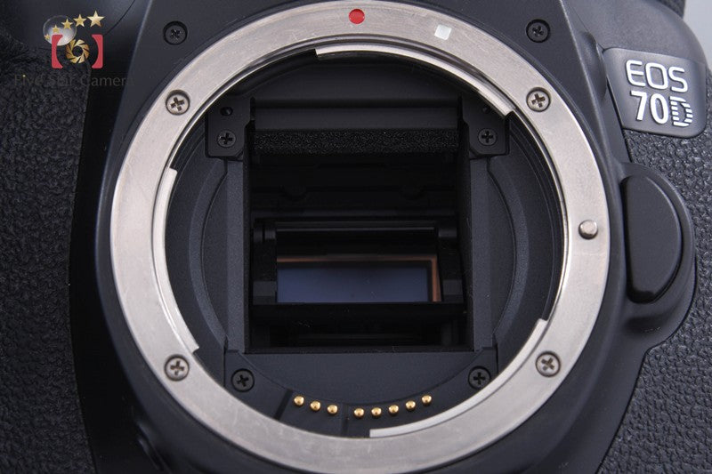 Canon EOS 70D 20.2 MP Digital SLR Camera Body [Very Good]