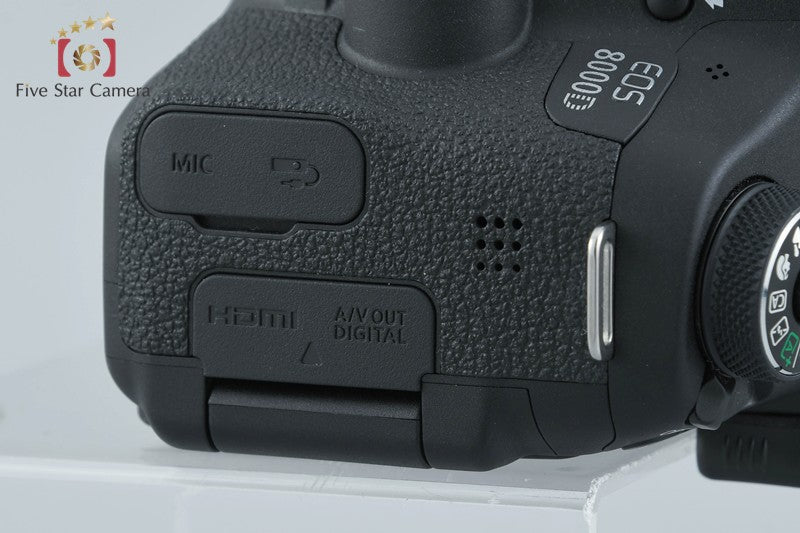 "Count 861" Canon EOS 8000D / Rebel T6s / 760D 24.2 MP Digital SLR Camera Body