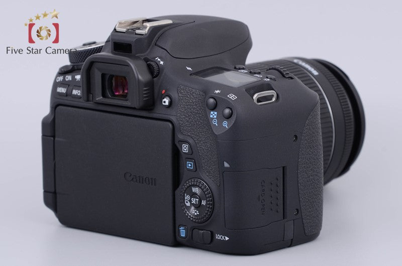 Canon EOS 8000D / Rebel T6s / 760D 24.2 MP EF-S 18-55 Lens w/ Box [Very Good]