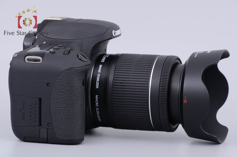 Canon EOS 8000D / Rebel T6s / 760D 24.2 MP EF-S 18-55 Lens w/ Box [Very Good]