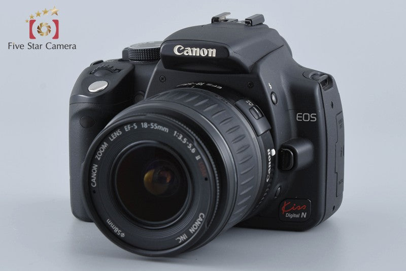 Canon EOS kiss Digital N Black 8.0 MP Digital SLR Camera 18-55 Lens