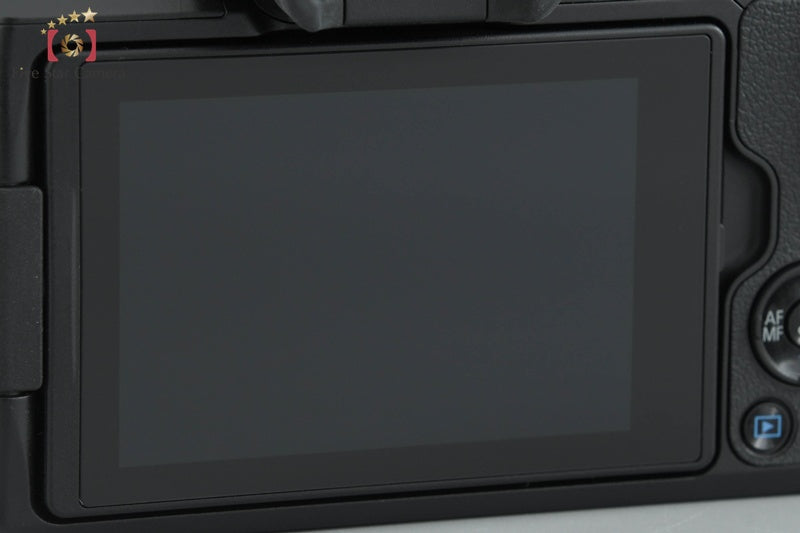 Canon EOS Kiss M / M50 Black 24.0 MP 15-45 55-200 IS STM Lenses