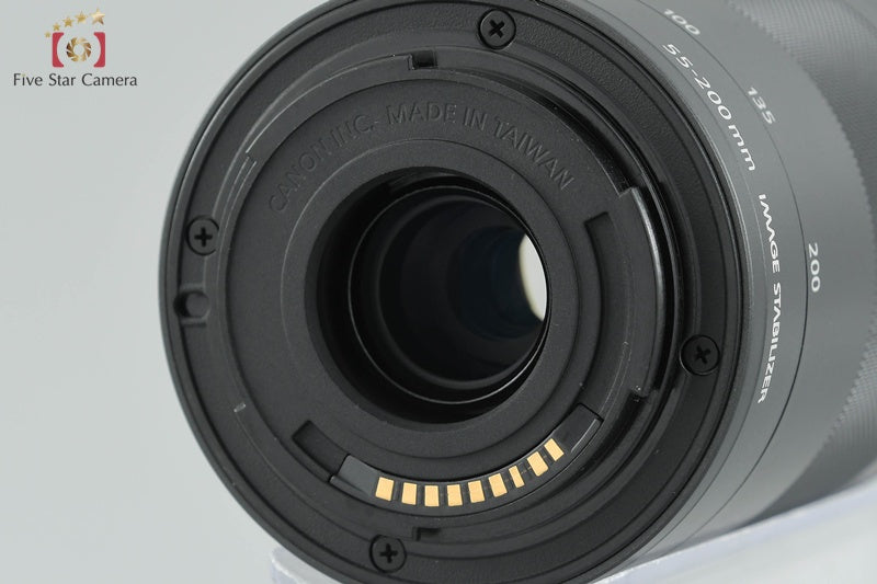 Canon EOS Kiss M / M50 Black 24.0 MP 15-45 55-200 IS STM Lenses