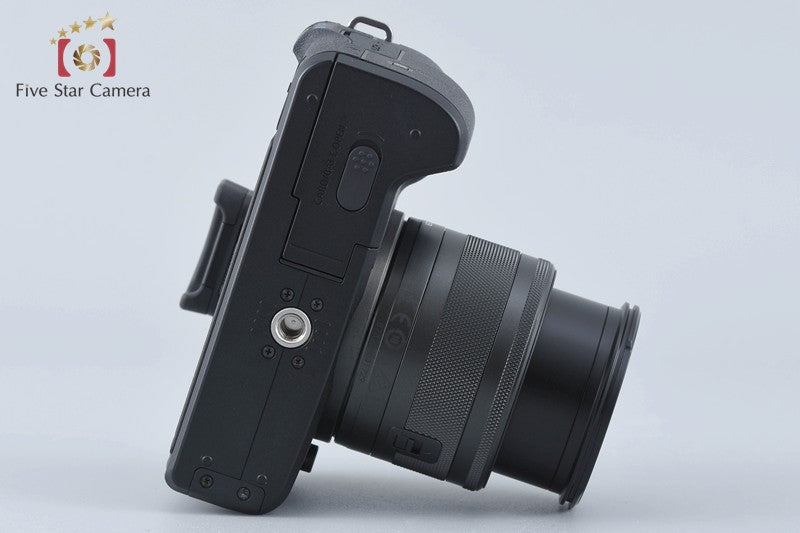 "Count 4,000" Canon EOS Kiss M / M50 Black 24.0 MP 15-45 IS STM Lens [Very Good]