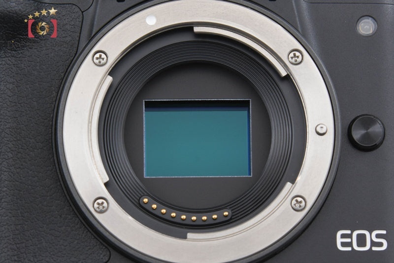 Canon EOS Kiss M / M50 Black 24.0 MP 15-45 55-200 IS STM Lenses