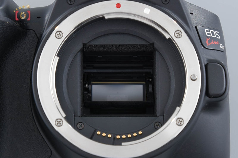 Canon 【中古】Canon キヤノン EOS Kiss X10 + EF-S 18-55mm f/3.5-5.6 IS シャッター回数僅少 デジタル一眼レフカメラ