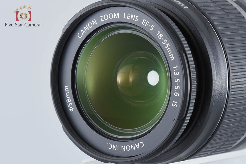 Canon 【中古】Canon キヤノン EOS Kiss X10 + EF-S 18-55mm f/3.5-5.6 IS シャッター回数僅少 デジタル一眼レフカメラ