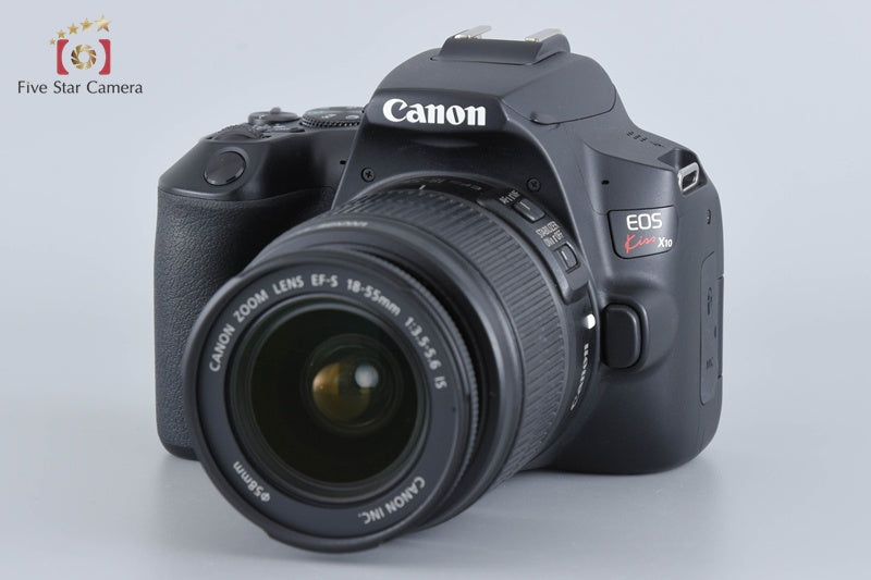Canon 【中古】Canon キヤノン EOS Kiss X10 + EF-S 18-55mm f/3.5-5.6 IS シャッター回数僅少 デジタル一眼レフカメラ