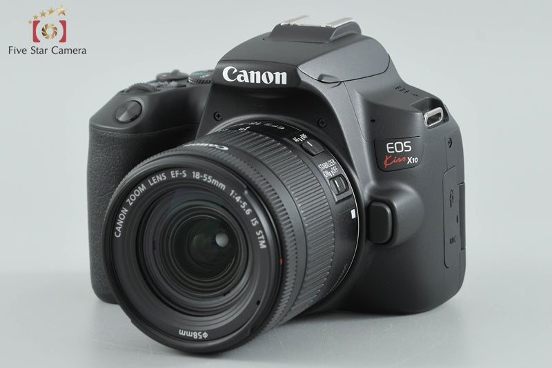 Canon EOS Kiss X10 / Rebel SL3 / 250D / 200DII 24.1MP 18-55 55-250 Lenses w/ Box