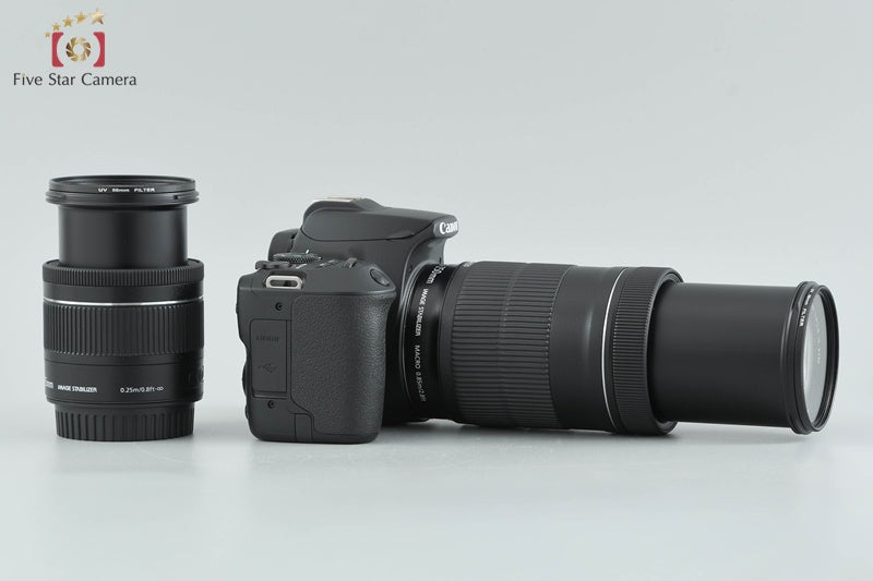 Canon EOS Kiss X10 / Rebel SL3 / 250D / 200DII 24.1MP 18-55 55-250 Lenses w/ Box