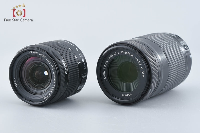 Canon EOS Kiss X10 / Rebel SL3 / 250D / 200DII 24.1 MP 18-55 55-250 Lenses